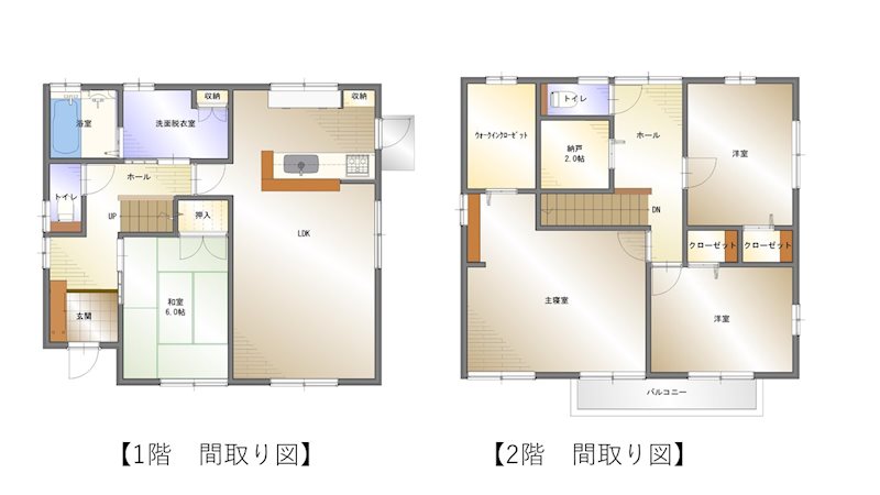 新居浜市庄内町 間取り図