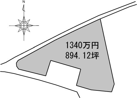 西条市中野 間取り図