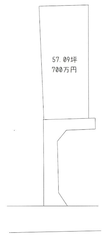 川之江町馬場　土地 間取り図