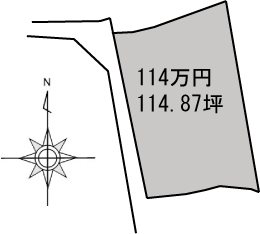 新居浜市萩生旦ノ上 間取り図