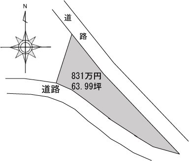 新居浜市河内町 間取り図