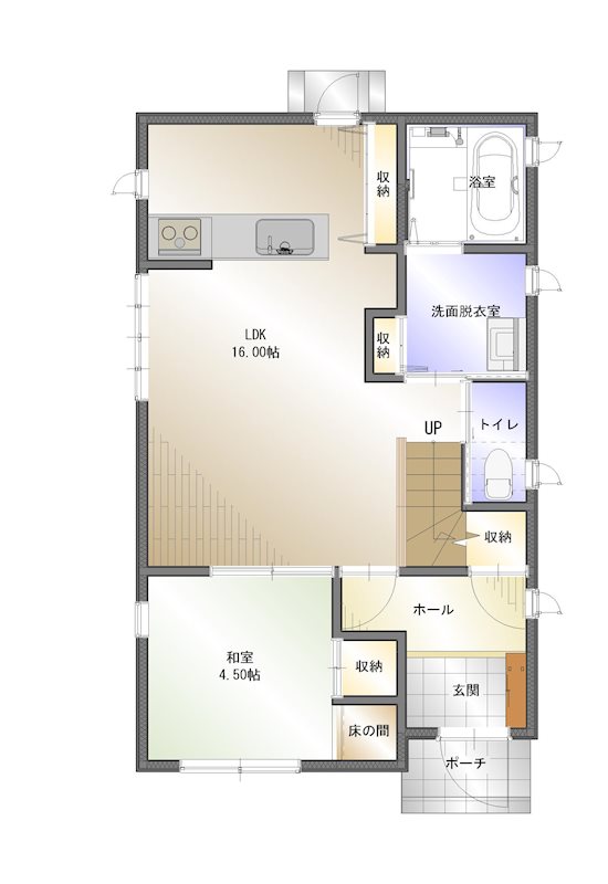 上徳　中古住宅 間取り図