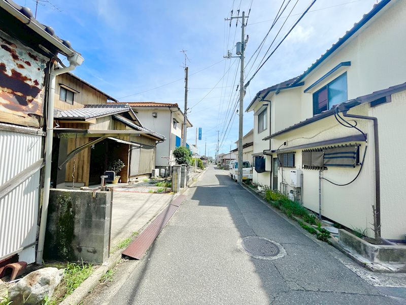 八町西　土地 現地写真（前面道路含む現地写真）