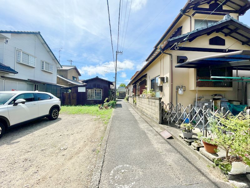 八町西　土地 現地写真（前面道路含む現地写真）