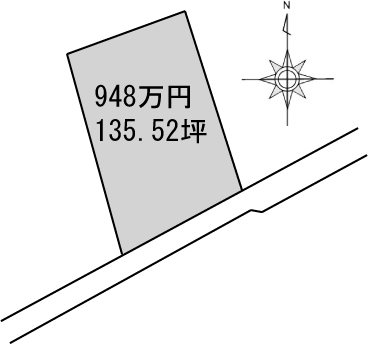 新居浜市多喜浜 間取り図