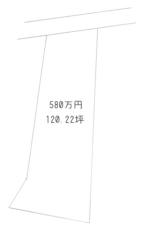 豊岡町長田　土地 間取り図