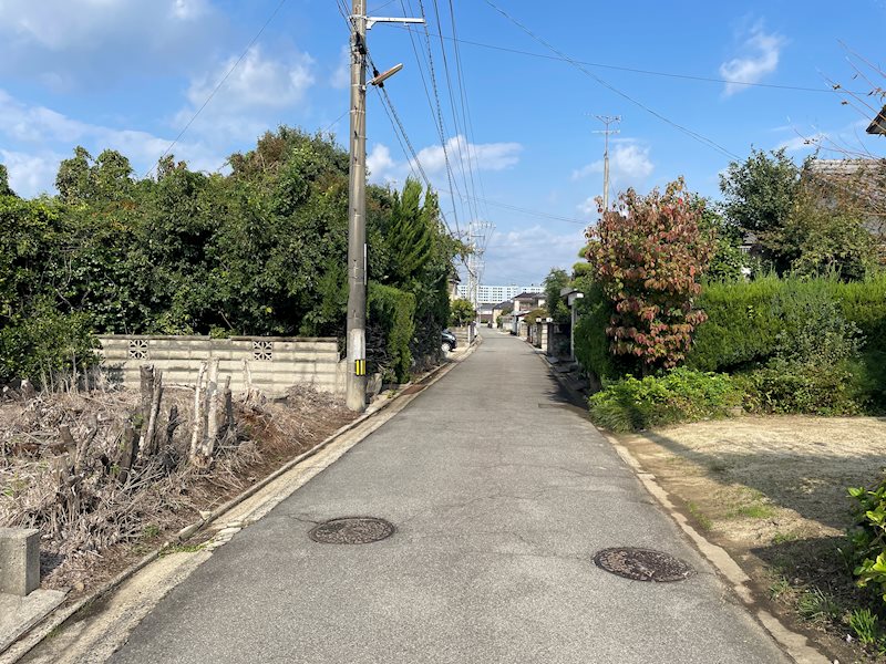 大西町新町　土地 間取り図