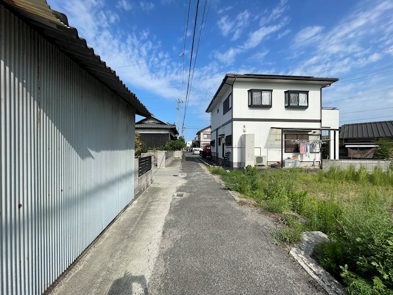 広紹寺町　土地 現地写真（前面道路含む現地写真）