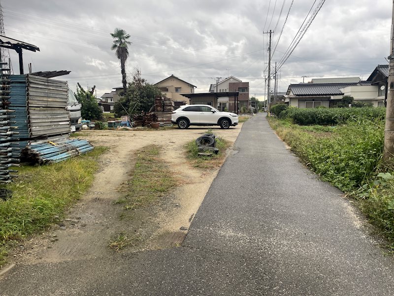 中寺　土地 現地写真（前面道路含む現地写真）