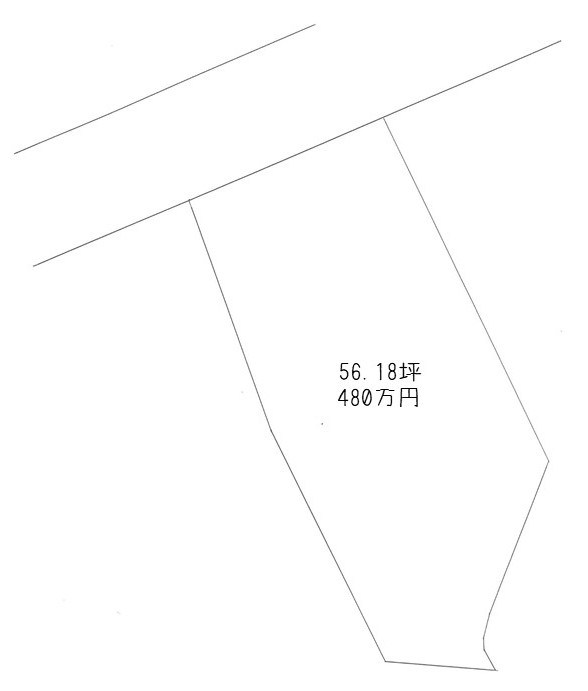 三島宮川3丁目　土地 間取り図