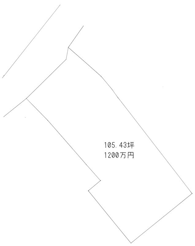 川之江町農人町　土地 間取り図