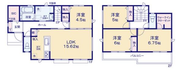 新居浜市久保田町 間取り図