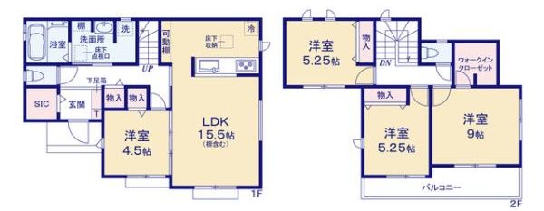 新居浜市久保田町 間取り図