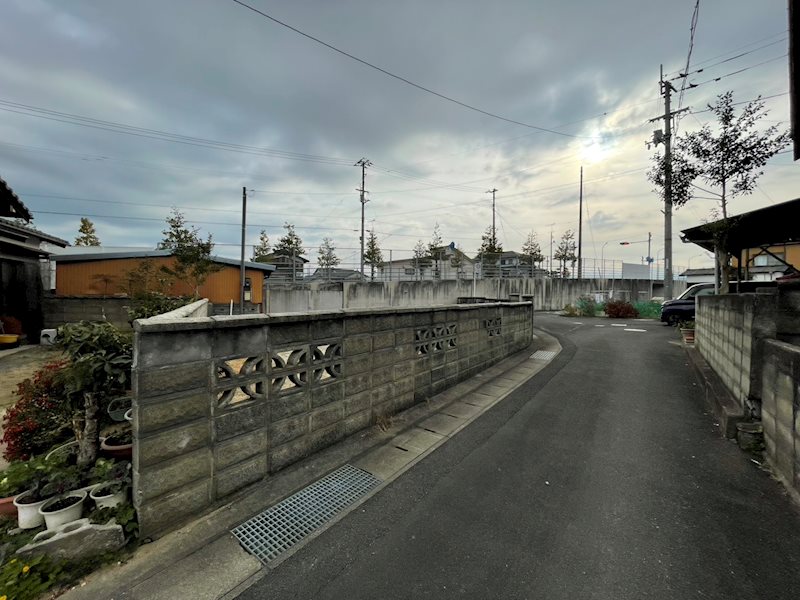 西条市三芳　土地 間取り図