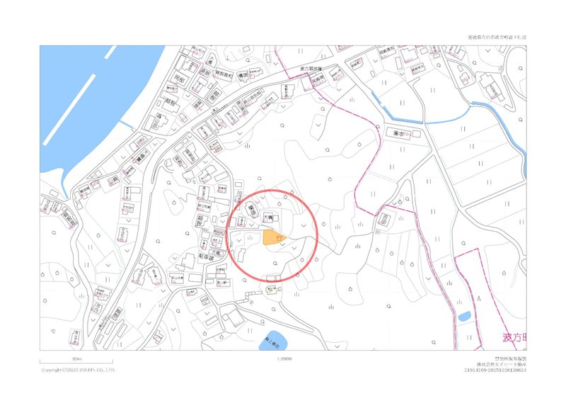 波方町森上　土地 外観写真