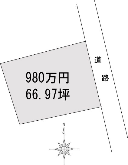 新居浜市八雲町 間取り図