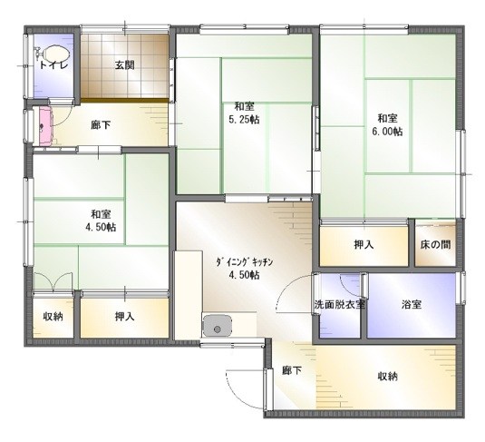 川之江町馬場　中古 間取り図