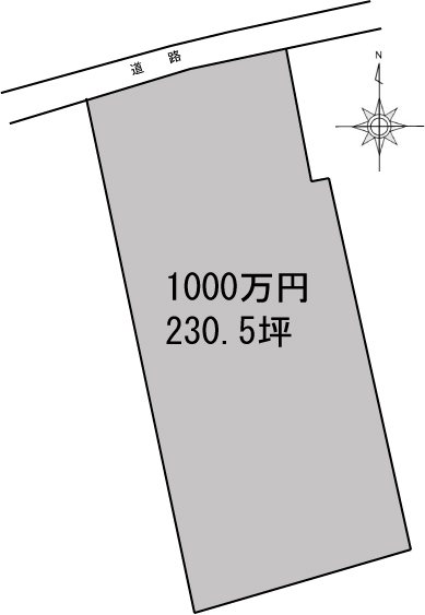 新居浜市中村松木 間取り図