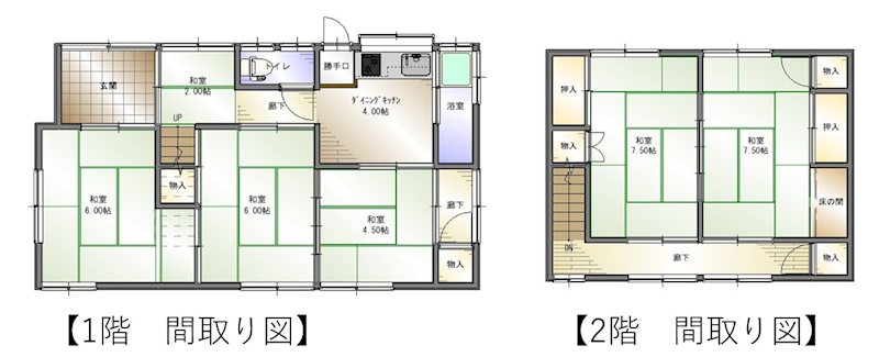 新居浜市坂井町 間取り図