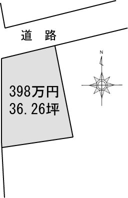 新居浜市庄内町 間取り図
