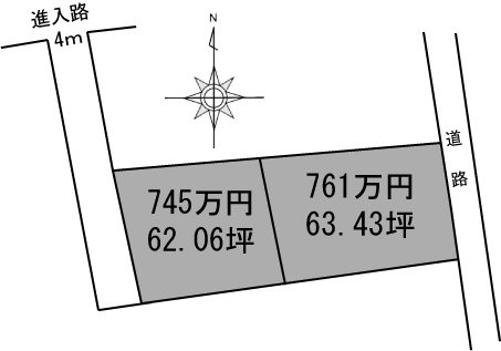 新居浜市庄内町 ② 間取り図