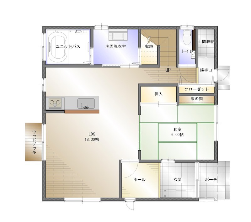 上柏町　中古 間取り図