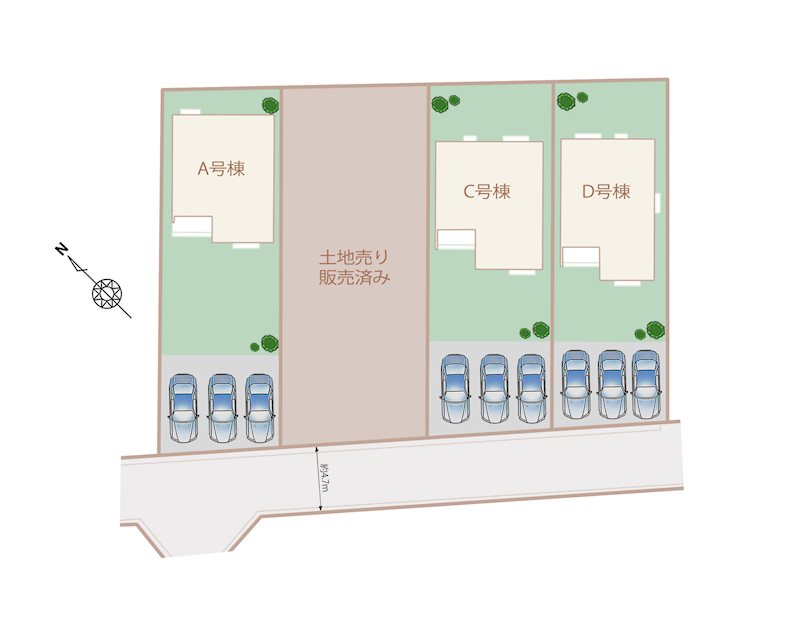 横田町　新築建売D号棟 その他