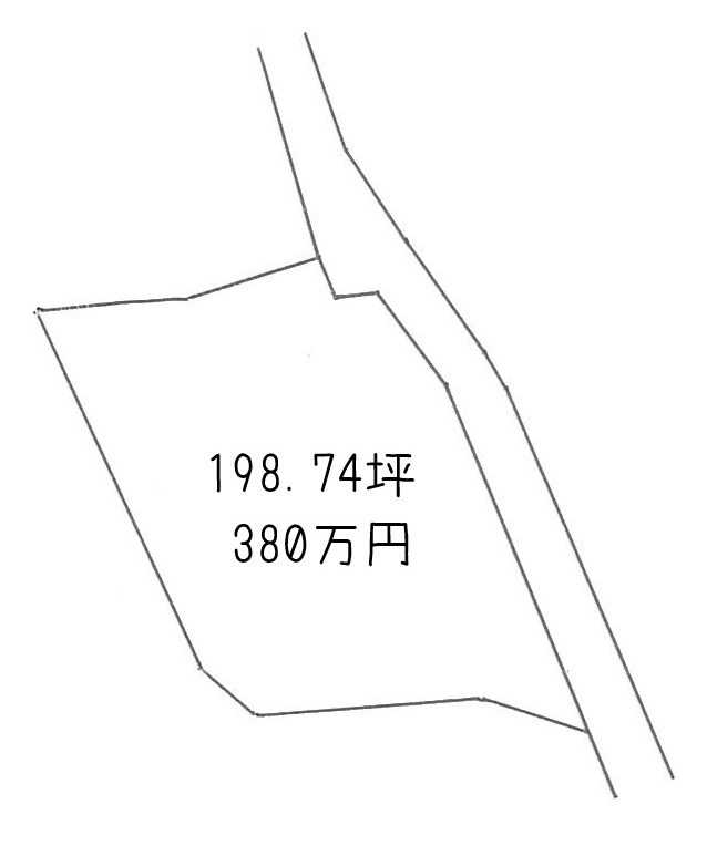 土居町津根　土地 間取り図