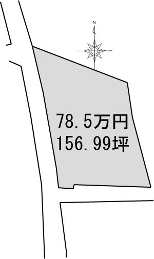新居浜市萩生 間取り図