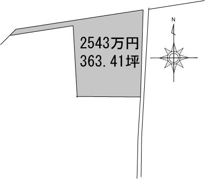 新居浜市中村 間取り図