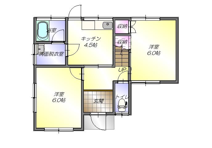 五十嵐　中古住宅 間取り図