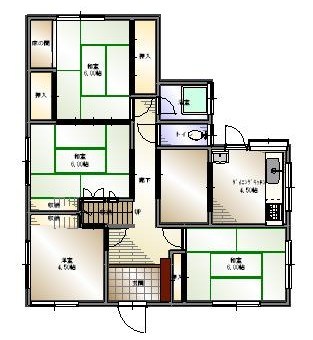 川之江町　中古 間取り図
