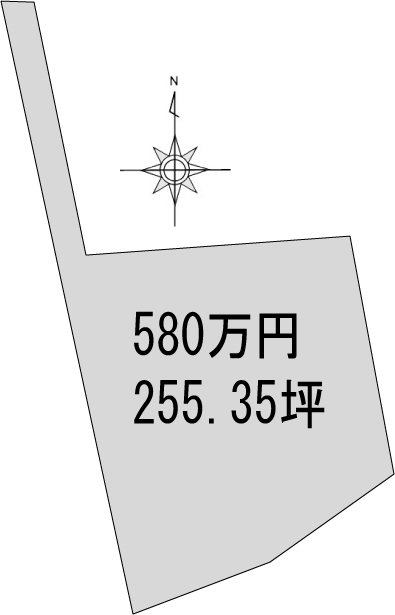 新居浜市北内町 間取図・土地図