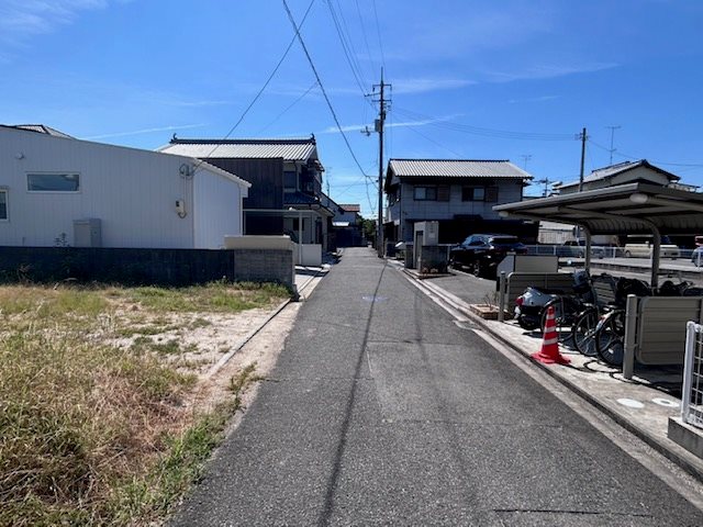 本町6丁目　土地 現地写真（前面道路含む現地写真）