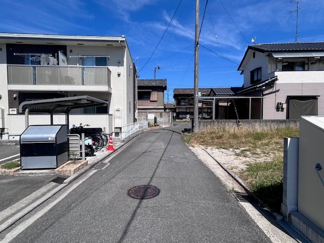 本町6丁目　土地 現地写真（前面道路含む現地写真）