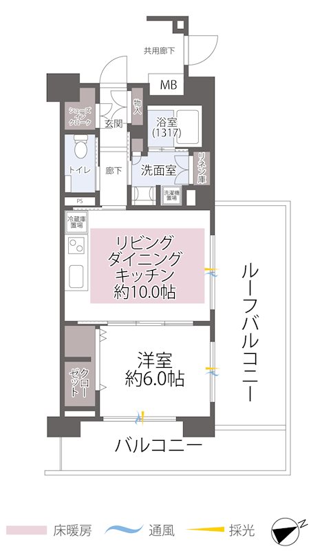 CANVAS南大沢 間取図・土地図