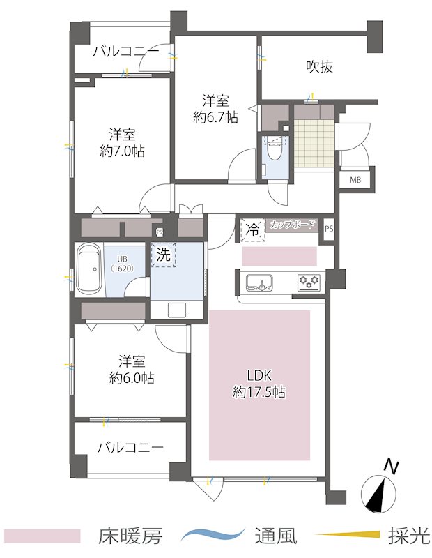 D'グランセ駒沢公園 間取図・土地図