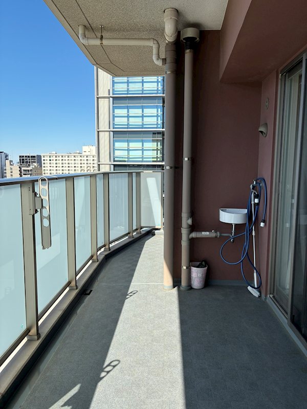 シティテラス東陽町 現地写真（バルコニー）