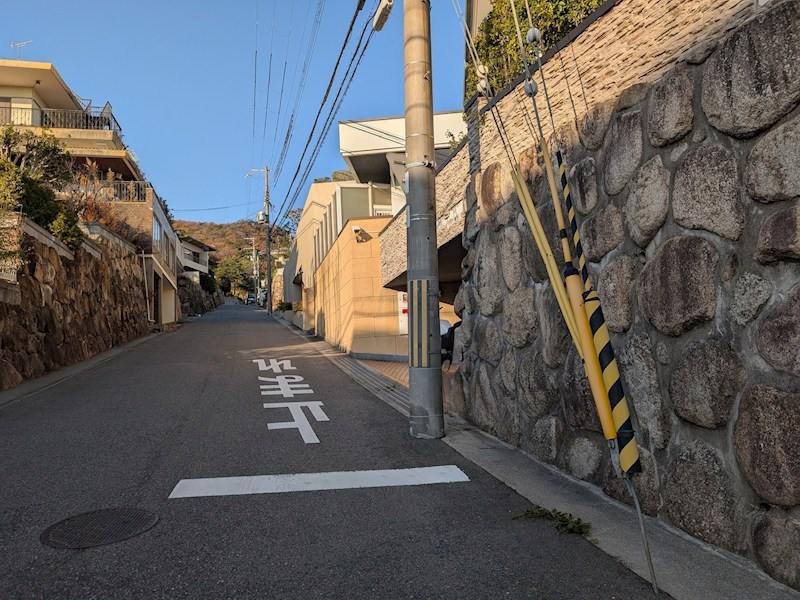 芦屋市山手町古家付土地 現地写真