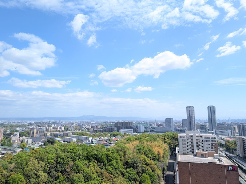 シティゲートタワー千里中央 眺望写真