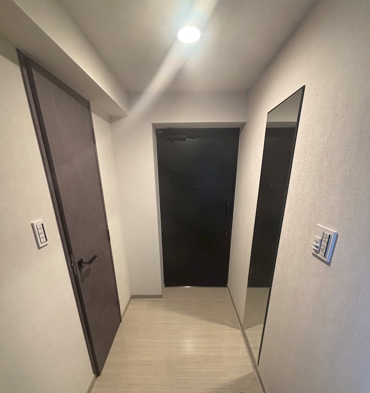 シャリエ京都円町 現地写真（玄関）
