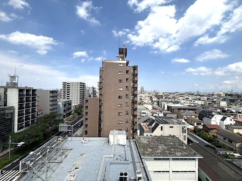 リビオレゾン練馬中村橋千川通り 眺望写真