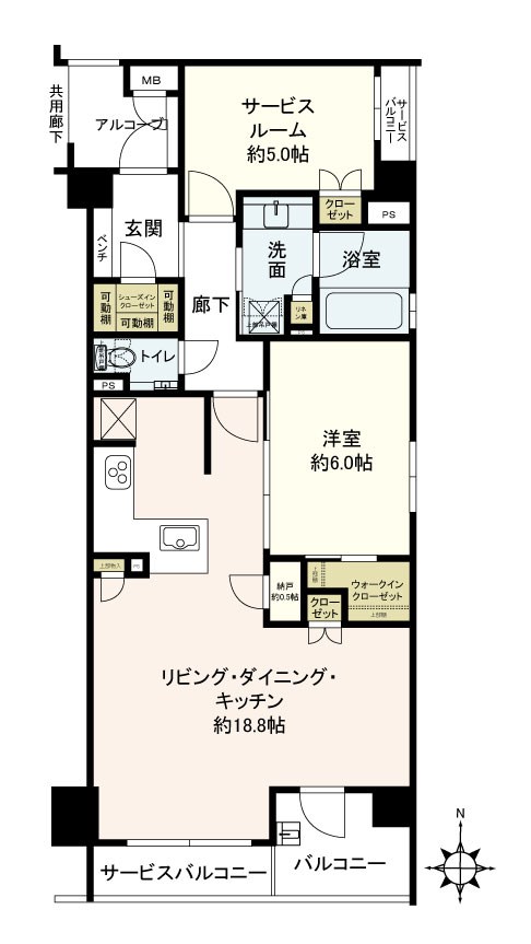 シーンズ京都四条烏丸　彩ノ邸 間取図・土地図