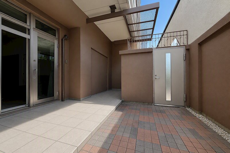 セレッソコート梅田ノーザンシティ 現地写真（庭）