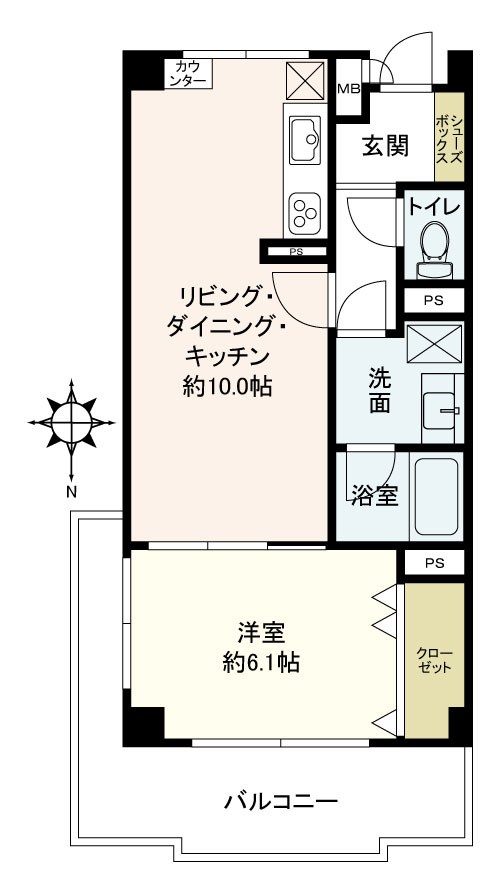 梅田北セントポリア 間取図・土地図