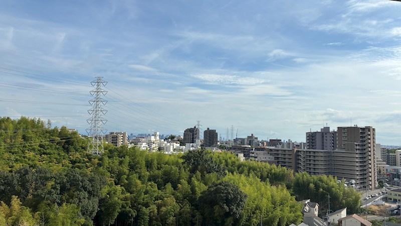 ヴィルヌーブ緑地公園 眺望写真