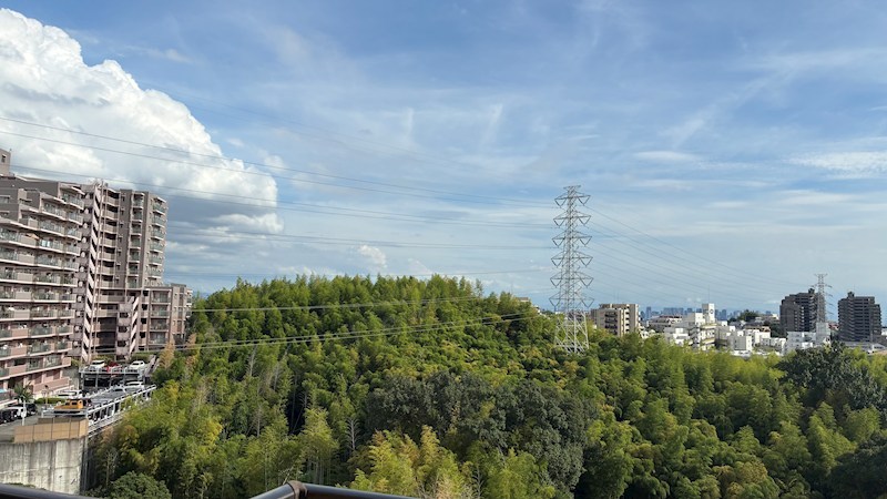 ヴィルヌーブ緑地公園 眺望写真