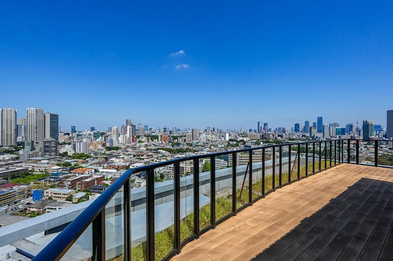 クレヴィアタワー池田山  眺望写真
