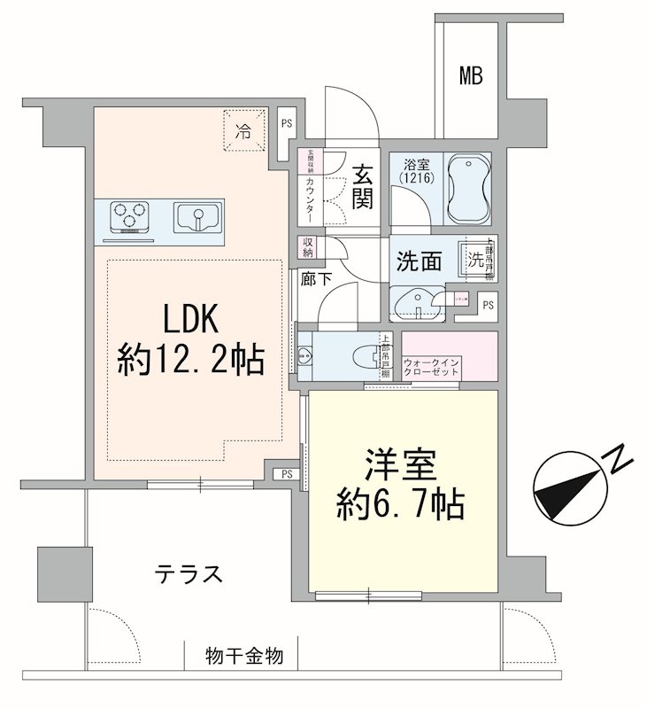 アトラス白金高輪 間取図・土地図
