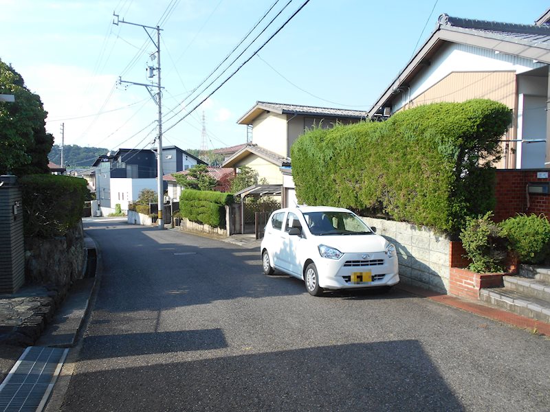 桑名市筒尾4丁目 現地写真（前面道路含む現地写真）